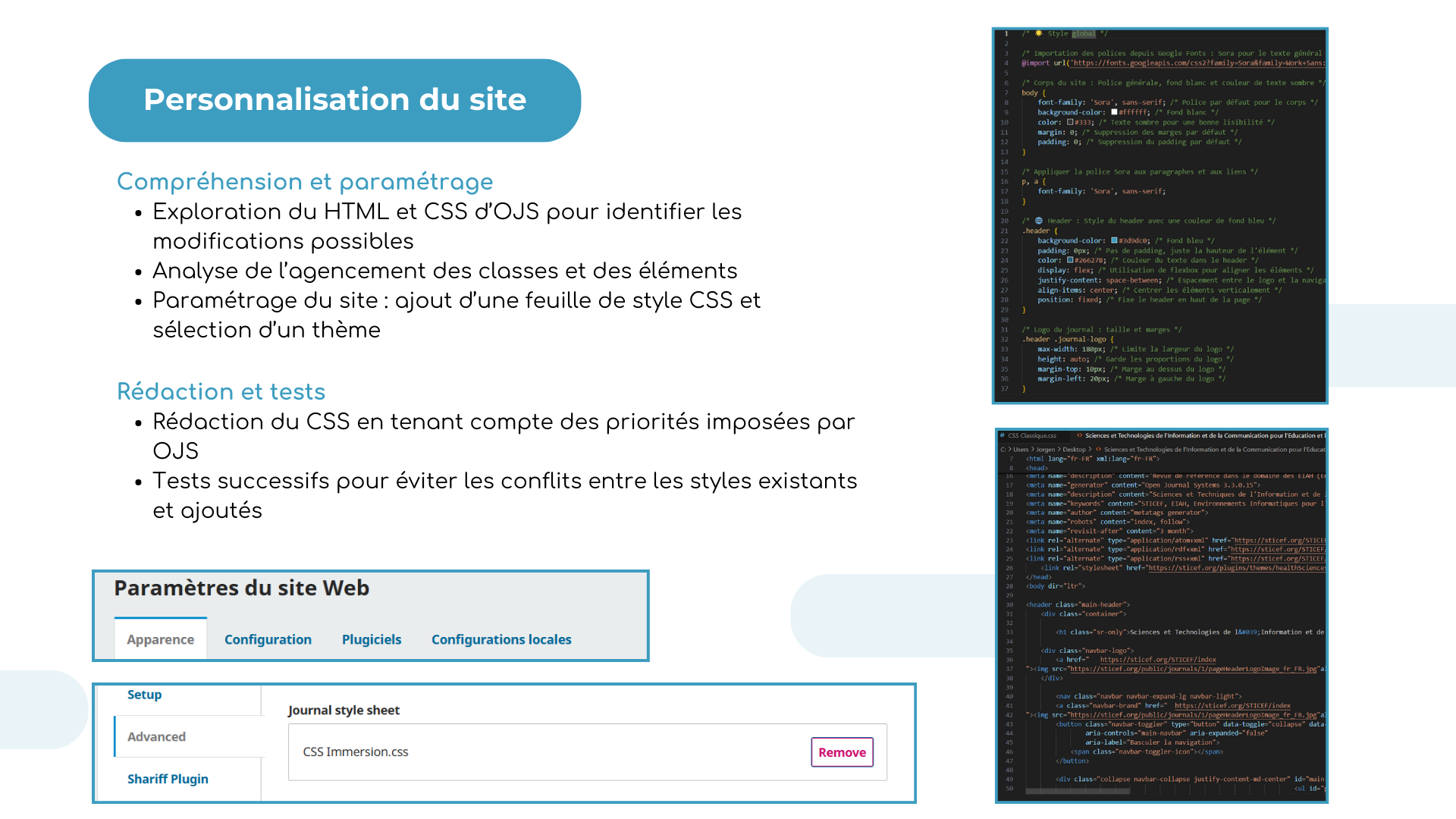 Refonte STICEF — aperçu