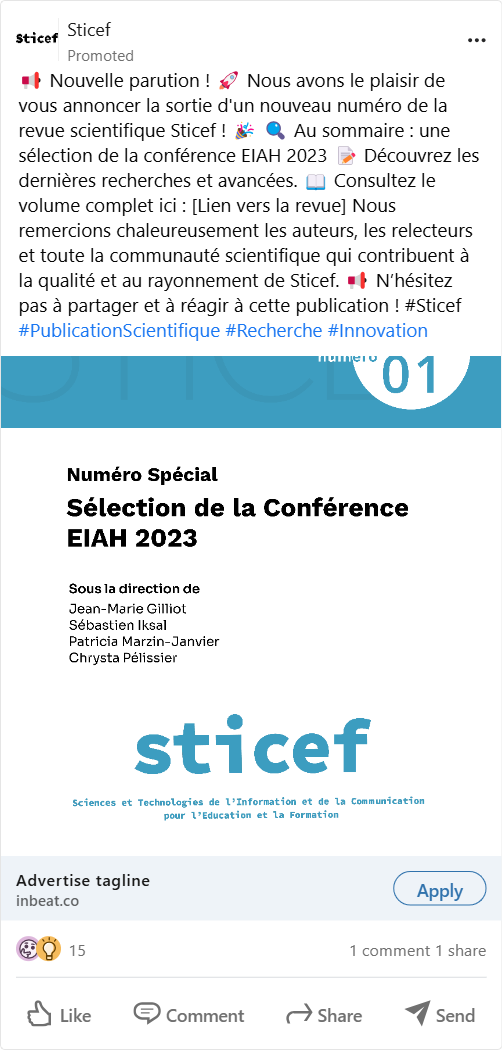 Présentation LinkedIn